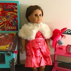 Doll Fuzzy Velcro Jacket